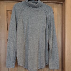 JEANNE PIERRE Gray Turtleneck Sweater
